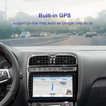 Automobilio Radijo, GPS Navigacijos, Multimedijos Grotuvas VW Volkswagen POLO 