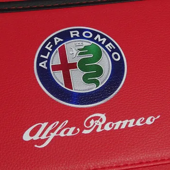 Automobilio Sėdynės Atlošo Odos Anti Kick Padas Atsparus Vandeniui Anti Purvinas Apsaugos Alfa Romeo Mito 147 156 159 166 Giulietta Spider