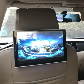 Automobilių Pogalvių Monitorius, DVD Vaizdo Grotuvas, USB LCD Ekranas Touch 