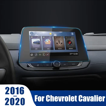 Automobilių Screen Protector Filmas Chevrolet Cavalier 2016 2017 2018 2019 2020 Stiklo Automobilių Navigacijos Ekrano Apsauginės Plėvelės Lipdukas