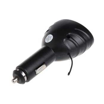 Automobilių Skaitmeninis LED Termometras Voltmeter Auto USB Kroviklis Stebėti Temperatūros Indikatorius