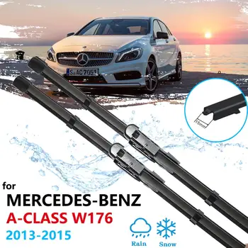 Automobilių Valytuvai Mercedes Benz A-Klasės W176 2013~Priekinio stiklo Valytuvai Automobilių Reikmenys A-Klasse A160 A180 A200 A45 m.