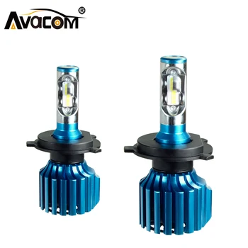 Avacom H4 H7, LED Automobilių Lemputės, SPT H1 H11/H8 H15 9005/HB3 9006/HB4 Hir2 12V 24V 72W 12000LM 6500K Auto Lempos Turbo Šviesos diodų (LED) Voiture