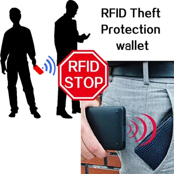 Baborry Naują Atvykimo RDA Vagystės Apsaugoti Monetų Krepšys su Užtrauktuku Vyrų Piniginės Rankinės Piniginės Vyrams su RFID Blokavimo Verslo Rankinėje Kortelės