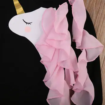 Baby Girl marškinėliai Topai Rudenį ilgomis Rankovėmis Juoda Rausva Pynimas Viršūnes Atsitiktinis Merginos Žiemos Mielas