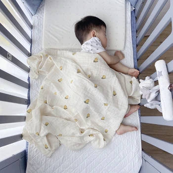 Baby Kūdikių Antklodė Suvystyti Naujagimiai, Minkštas Organinių Gazas Miega Wrap Vonios Rankšluosčių, Patalynės Vežimėlis Sleepsack
