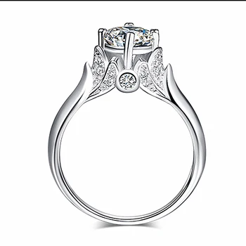 Balio Jelry Mados Sidabras 925 Žiedo Moterų Turas Cirkonis Akmuo Atidaryti Žiedai, Papuošalai, Aksesuarai, Vestuvių Dalyvavimas Didmeninės