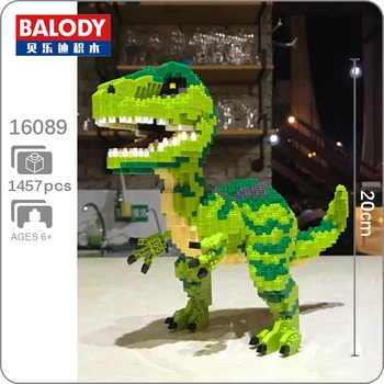 Balody 16089 Velociraptor Monstras Gyvūnų 3D Modelį 