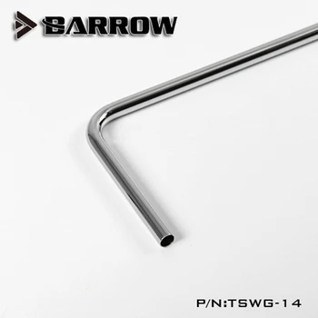 Barrow kaip 14mm iš Anksto Sulenkta Alkūnė Vamzdžių 90 Laipsnių Varis, chromuotas Metalinis Vamzdis, viengubo ir Dvigubo 90 Laipsnių TDWG-14 TSWG-14