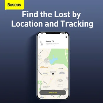Baseus 2vnt Protingas Įkrovimo Anti-lost Tracker Belaidžio Smart Tracker Key Finder Vaiko Krepšys, Piniginė Finder Signalizacijos Tegus