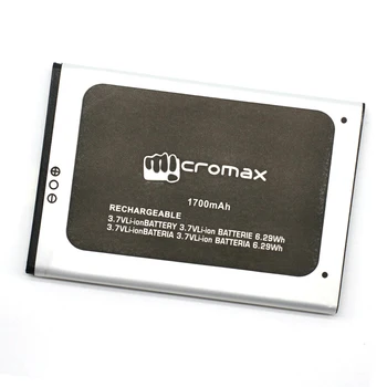 Baterija Micromax Q333 Baterija Aukštos Kokybės Akumuliatorius 1700mah