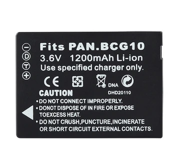 Baterija skirta Panasonic Lumix DMC-TZ6, TZ7, TZ8, TZ9, TZ10, TZ18, TZ19, TZ20, TZ22, TZ25, TZ30, TZ35 Skaitmeninis Fotoaparatas