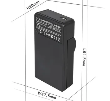 Baterijos Kroviklis Sony Cyber-shot DSC-W510, W610, W620, W630, W650, W670, W690, W710, W730, W800, W810, W830 Skaitmeninis Fotoaparatas