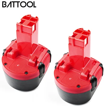Battool 9.6 V 3000mAh Baterija Pakeisti Bosch BAT048 BAT100 BAT119 2607335272 2607335461 GSR 9.6 VE-2 PKR 9.6 VE-2 PSR960