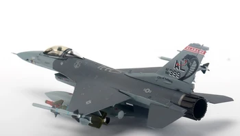 Bauda 1: 72 JAV Oro Pajėgų F-16C kovotojas Barškuolė eskadrilės Lydinio kolekcijos modelis