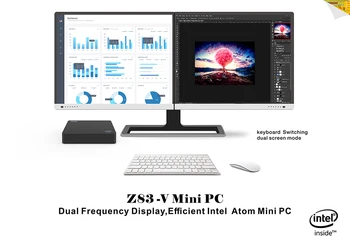 Beelink Z83-V Mini PC TVbox Intel x5-Z8350 2/4GB RAM 32/64GB ROM 1000M LAN 5G WI-fi