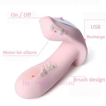 Belaidis nuotolinio valdymo strapon dvigubo variklio vibracija, kelnaitės, klitorio stimuliatorius g vietoje, dildo, vibratoriai, sekso žaislai moteris.