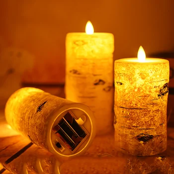 Belaidžio ryšio laikmatis nuotolinis led vaško žvakė, powered by baterija,Kalėdų ramstis žvakių šviesoje/namų puošybai,Atostogų šalies prekių