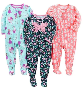 Berniukas, mergaitė, kūdikis, medvilniniai audiniai, pagalvės, jumpsuit, romper, vaikų, šilta pižama Medvilnės onesies, berniukų ir mergaičių onesies pižama