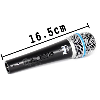 BETA57A Profesionalių rankinių Mikrofonas Dinaminis Mikrofonas Micro Mike BETA 57A KTV DJ Mikšeris Karaoke Šalis Įrašymo Kalbėti Etapas