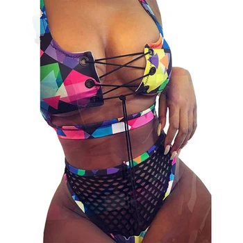 Bikini 2021 Push Up Kamšalu Femme, Maudymosi Kostiumą, Leopardas Spausdinti maudymosi kostiumėlį Brazilijos Thong maudymosi Kostiumėliai Moterims Maillot De Bain XL