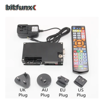 Bitfunx Juoda OSSC HDMI Konverteris Komplektas Retro Žaidimų Konsolės