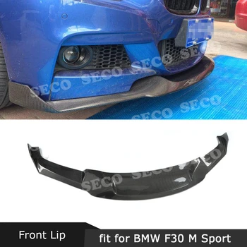 BMW 3 Series F30 F35 M Sportas 2012-2018 PROTO Stiliaus Priekinis Bamperis Lūpų Spoileris Anglies Pluošto Galvos Kastuvu Foglamp Vokų Prijuostės
