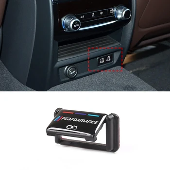 BMW 5 Serijos G30 2020 Plastiko, Automobilių Galinis Įkrovimo lizdas USB Apsaugos Dangtelis Priedai