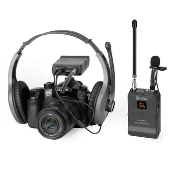 BOYA BY-WFM12 Profesionali VHF Bevielio Mikrofono Sistema, skirta 