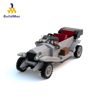 BuildMoc Technicle Kūrėjas Serijos Mini automobilių sporto Kabrioletas Automobilių Blokai Modelis Plytų Klasikinis Vaikams, Žaislai