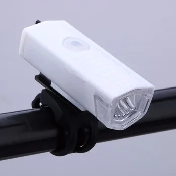 Bycicle LED Šviesos Vandeniui Dviračių Žibintai Priekiniai Įkraunamas USB 300lm Kalnų Ciklo Žibintuvėlis Lempos MTB Dviračių Žibintai