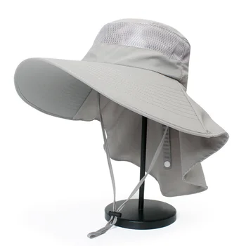 CAMOLAND Mens Vasaros Kibiro Kepurę Moterims Boonie Hat Su Kaklo Atvartu Lauko Pėsčiųjų Žvejybos Kepurės UV Apsauga Bžūp Akių Orui