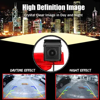 CCD HD Automobilio Galinio vaizdo Kamera, Atbulinės Atsarginės Stabdžių Žibintas Stovėjimo Naktinio Matymo Vandeniui VW Transporter T5, T6 Van 2010 - 2019