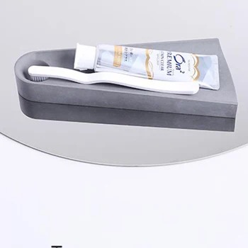 Cemento dantų šepetėlį turėtojas, pelėsių muilo dėžutė daugiafunkcinis saugojimo dėklas pelėsių betono vonios kambarys gaminiai, papuošalai stovo silikono formos