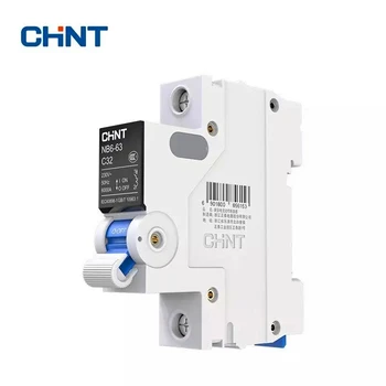 CHINT interruptor circuito de miniatura protección de sobrecarga TaiChi NB6-63 1P Serijos interruptor de aire doméstico 10A 16A 2