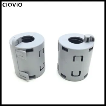 CIOVIO 20Pcs 7mm/9mm/11mm/13mm Clip-On Ferito Žiedas Core Triukšmo Slopinantys EMI RFI Įrašą Kabelis Aktyvių Komponentų Filtrai