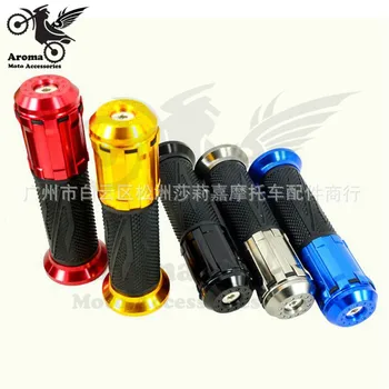 CNC motociklo rankenos spaustuvai, skirti yamaha honda suzuki motociklų išilginis unviersal motokroso rankiniai spaustuvai spalvingas lipdukas gumos