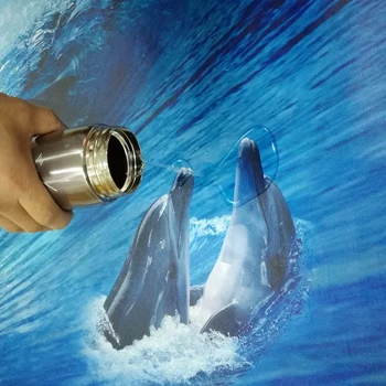 Custom Freskos Wallpaper HD Povandeninio Pasaulio Delfinų 3D Stereo Vonios Sienų Tapetai PVC Lipnios atsparus Vandeniui Sienų Lipdukai