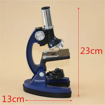 Datyson 100X 600X 1200X Pirminės Vidurinių Mokyklų Mokiniai Biologinio Eksperimento Nustatyti Vaikų Mikroskopu Serijos 