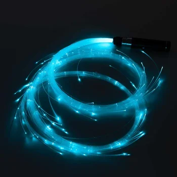 Daugiaspalvis LED Optinio Pluošto Šviesos diodų (LED) Plakti Švytėjimas, Šviesos ir Šokio, Šviesos Iki Rave Žaislas Žibintuvėlis Šokio Festivalis Glow Stick Šalies Prekių