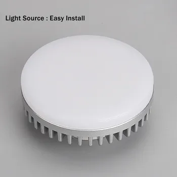 [DBF]360 laipsnių kampu Pasukti LED Paviršiaus Lempos Laikiklį Lemputės Keičiamos 9W 7W 12W Anti-Glare paviršinės Montuotės Downlight