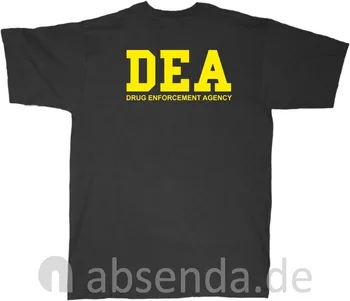 Dea Narkotikais, Agancy Escobar Chapo Policijos T-Shirt Neu 2019 Naujas Medvilnės, Trumpomis Rankovėmis, Hip-Hop ' O-Kaklo Atsitiktinis Medvilnės Marškinėliai
