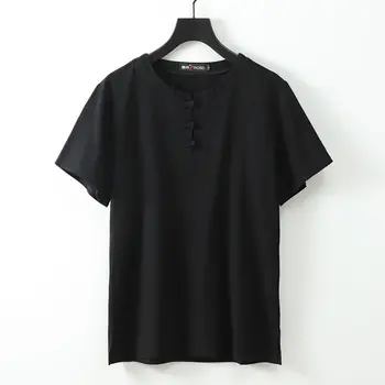 Didelis dydis Vyrų Kinų stiliaus negabaritinių marškinėliai trumpomis Rankovėmis Vasaros viršūnes tees marškinėliai 8XL 9XL 10XL žmogaus asmenybės t-shirt juoda 70