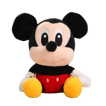 Disney Iškamšos Pliušinis Mickey Mouse Minnie Mikė Pūkuotukas Lėlės Lilo ir Dygsnio Paršelių Keychain Gimtadienio Dovana Vaikas Mergina Žaislas