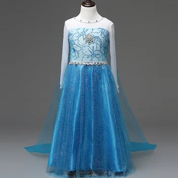 Disney Princesė Ana Mergaitės Suknelė, Vaikams, Suknelės Mergaitėms Kalėdų Dress Up Kostiumas Šalis Naujųjų Metų Mergaitė Drabužius Užšaldyti 2020 Naujas