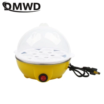 DMWD elektrinė kiaušinių viryklė katilas greito šildymo nerūdijančio plieno garlaivis visos maisto ruošimo įrankiai ir virtuvės nešiojamų 7 kiaušiniai talpa ES