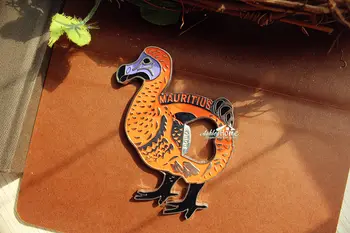 DODO Paukščiai, Mauricijus Turizmo Kelionių Suvenyrų 3D Metalo Šaldytuvas Magnetas Alaus Butelio Dangtelio Atidarytuvas