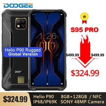 DOOGEE S95 Pro IP68/IP69K Modulinės Tvirtas Telefonas 6.3