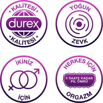 Durex Intense Serija Didelės Vibracijos Vibratoriai Dildo G Spot Sekso Žaislai Moterims, Masturbators Erotinių Prekių, Produktų, Sekso Žaislai