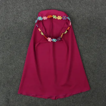 Dvi Tradicinės Gėlių Vaikų drabužių Mados Vaiko Abaja Musulmonų Mergina dress jilbab ir abaja islamo Vaikai hijab suknelės